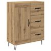 vidaXL Sideboard Artisan Oak 69.5 x 34 x 90 cm Engineered Wood
