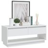 vidaXL TV Cabinet White 102x41x44 cm Engineered Wood