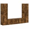 vidaXL TV Cabinet Set 6 pcs Smoked Oak Engineered Wood