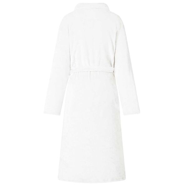 vidaXL Bathrobe without Hood White XXL Flannel
