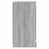 vidaXL Sideboard Grey Sonoma 37.5x35.5x67.5 cm Engineered Wood