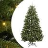 vidaXL Artificial Christmas Tree Green 300 cm PVC and Metal