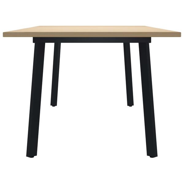 vidaXL Dining Table 220x100x76 cm Pinewood
