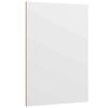 vidaXL Decor Panels 50 pcs White 15 x 21 x 0.27 cm Engineered Wood
