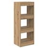 vidaXL Book Cabinet Artisan oak 40 x 30 x 103 cm Engineered wood