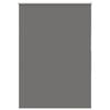 vidaXL Roller Blind Blackout Grey 100x130 cm Fabric Width 95.7 cm Polyester