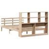 vidaXL Bookcase Bed without Mattress 120x200cm Solid Wood Pine