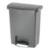 Rubbermaid Step-on Container Slim Jim 30 L Grey