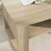 vidaXL Coffee Table Sonoma Oak 92 x 53 x 45 cm Engineered Wood