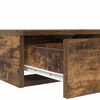 vidaXL Bed Drawers Smoked Oak 150 x 36.5 x 16.5 cm Engineered Wood
