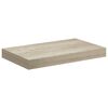 vidaXL Floating Wall Shelves 2 pcs Oak 40x23x3.8 cm MDF