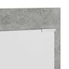 vidaXL Wall-Mounted Coat Rack with Shelf Concrete Grey 90 x 10 x 50 cm