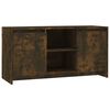 vidaXL TV Cabinet Smoked Oak 102x37,5x52,5 cm Engineered Wood