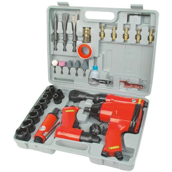 Br&uuml;der Mannesmann 33 Piece Pneumatic Tool Kit 15033