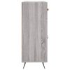 vidaXL Sideboard Grey Sonoma 69.5x34x90 cm Engineered Wood