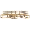 vidaXL Outdoor Sofa Set 7 Piece White