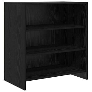 vidaXL Sideboard Black 70 x 41 x 75 cm Engineered Wood