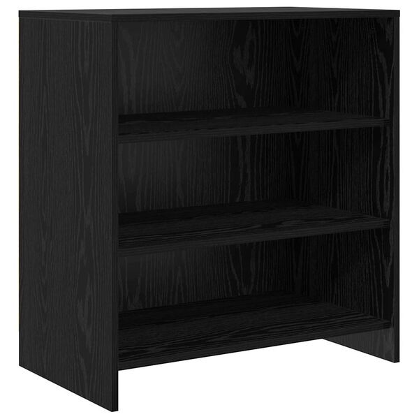 vidaXL Sideboard Black 70 x 41 x 75 cm Engineered Wood