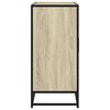 vidaXL Sideboard Sonoma Oak 92x35x76 cm Engineered Wood