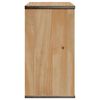 vidaXL Bathroom Wall Cabinet OTTA 35x30x55 cm Solid Wood Pine