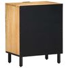 vidaXL Bedside Cabinet Brown 50x33x62 cm Solid Wood Mango