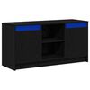 vidaXL TV Units 100 x 34 x 50 cm Black Engineered wood
