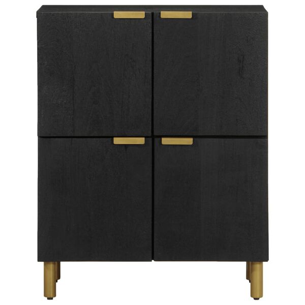vidaXL Sideboard Black 60x33x75 cm Engineered Wood