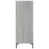 vidaXL Sideboard Grey Sonoma 34.5x32.5x90 cm Engineered Wood
