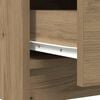 vidaXL Sideboard with Drawers Artisan Oak 71x35x84 cm Engineered Wood