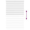 vidaXL Zebra Blind White 145x230 cm Fabric Width 140.9 cm Polyester
