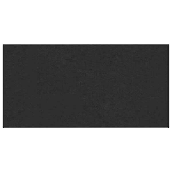 vidaXL Window Sill Black with Wood Grain 80 x 45 x 4.5 cm PVC