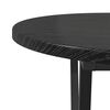 vidaXL Coffee Table Black Oak 80 x 40 x 40.5 cm