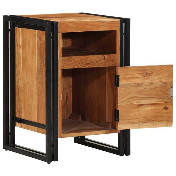 vidaXL Bedside Cabinet 40x40x59 cm Solid Wood Acacia