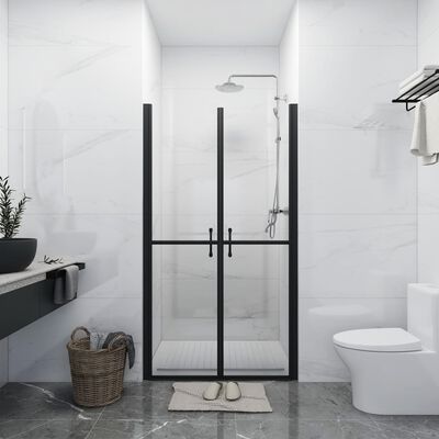 vidaXL Shower Door Clear ESG (83-86)x190 cm