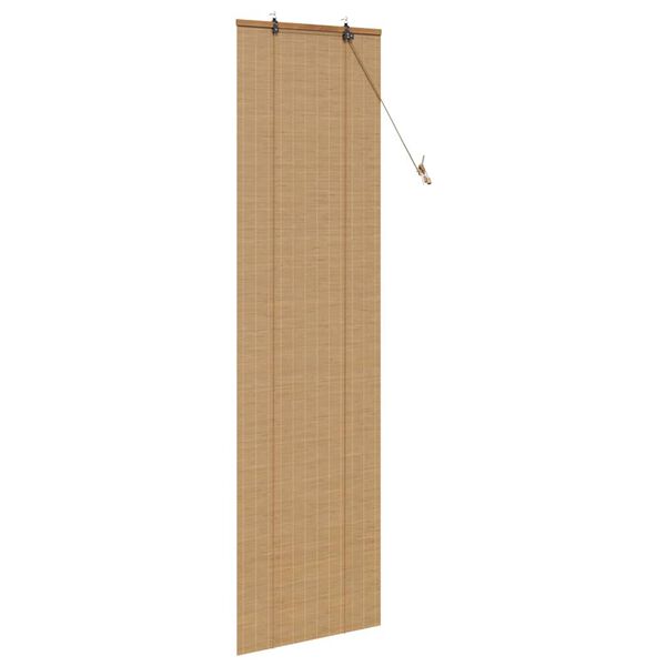 vidaXL Window Blinds & Shades Other Manual Light Brown Bamboo