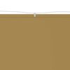 vidaXL Vertical Awning Beige 140x600 cm Oxford Fabric