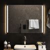 vidaXL LED Bathroom Mirror 80x60 cm