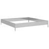 vidaXL Garden Raised Bed 100x100x18.5 cm Galvanised Steel