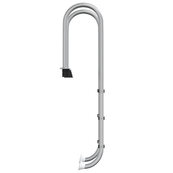 vidaXL Pool Ladder 54x38x158 cm 304 Stainless Steel