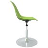 vidaXL Swivel Dining Chairs 4 pcs Green PP