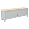 vidaXL TV Cabinet Grey 120x30x40 cm Wood