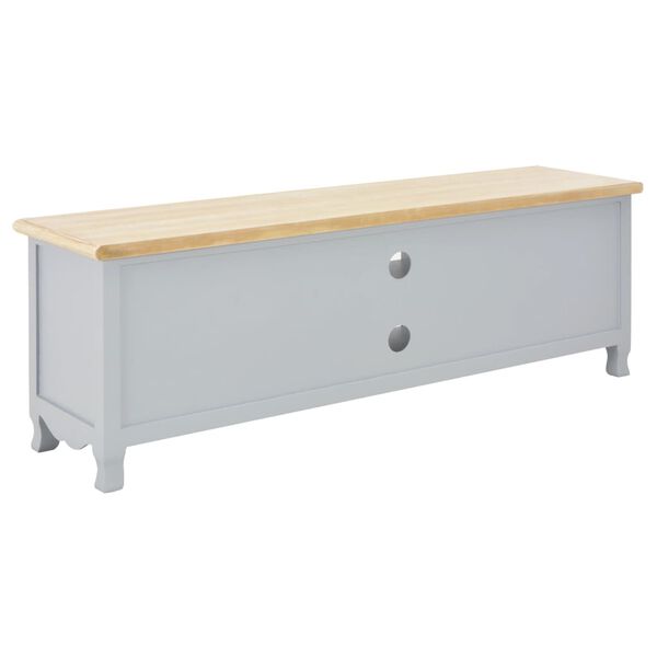 vidaXL TV Cabinet Grey 120x30x40 cm Wood