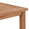 vidaXL Coffee Table 45x45x45 cm Solid Teak Wood