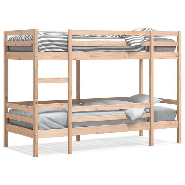 vidaXL Bunk Bed without Mattress 90x200 cm Solid Wood Pine