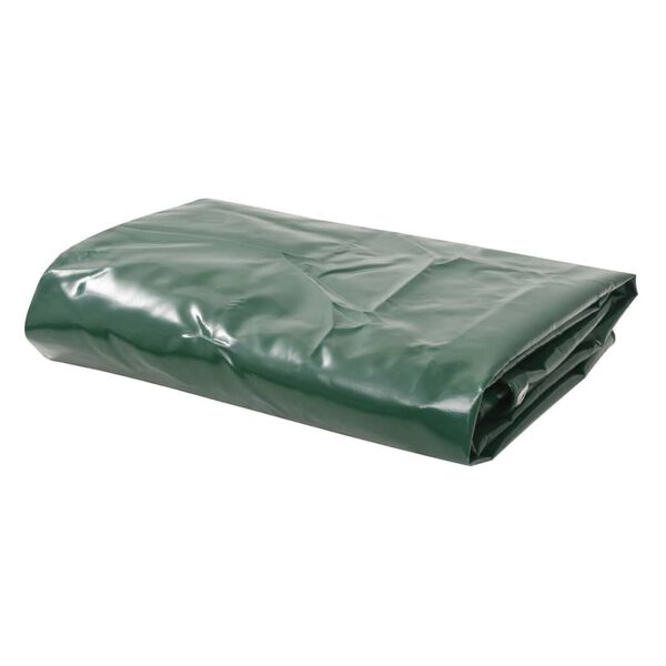 vidaXL Tarpaulin 650 g/m&sup2; 3x6 m Green