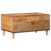 vidaXL Coffee Table Natural 80 x 50 x 40 cm Solid Mango Wood