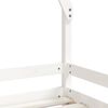 vidaXL Kids Bed Frame White 70x140 cm Solid Wood Pine