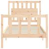 vidaXL Bed Frame without Mattress 90x200 cm Solid Wood Pine