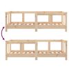 vidaXL Kids Bed Frame 70x140 cm Solid Wood Pine