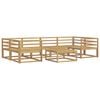 vidaXL Outdoor Sofa Set 7 pcs White
